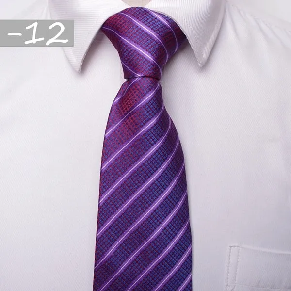 classic men business formal tie 8cm neck tie