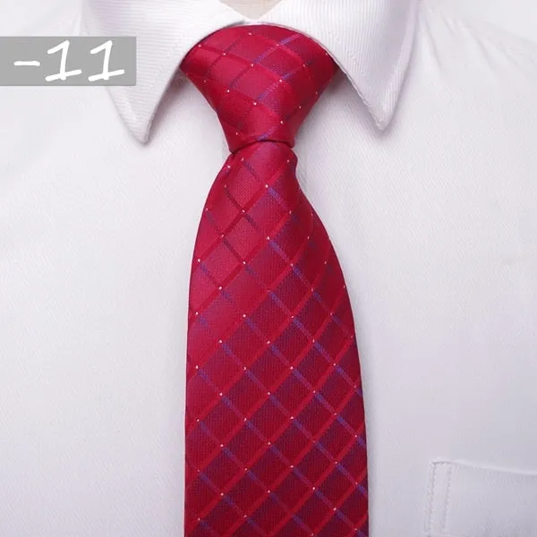 classic men business formal tie 8cm neck tie