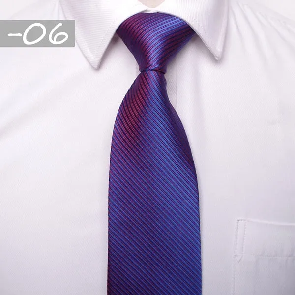 classic men business formal tie 8cm neck tie