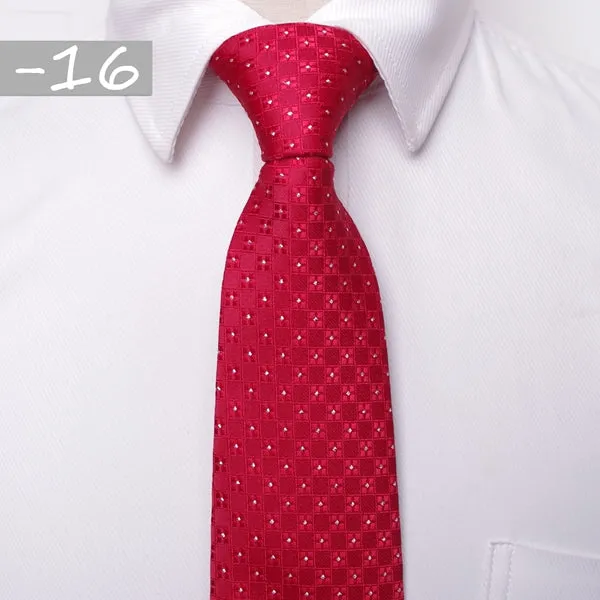classic men business formal tie 8cm neck tie
