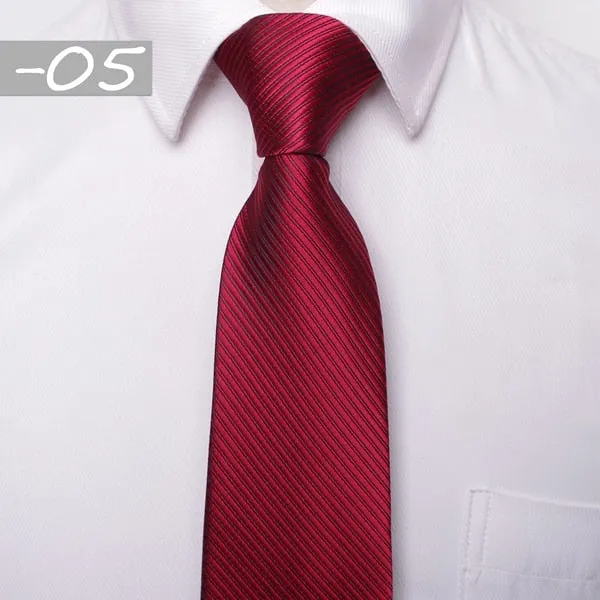 classic men business formal tie 8cm neck tie