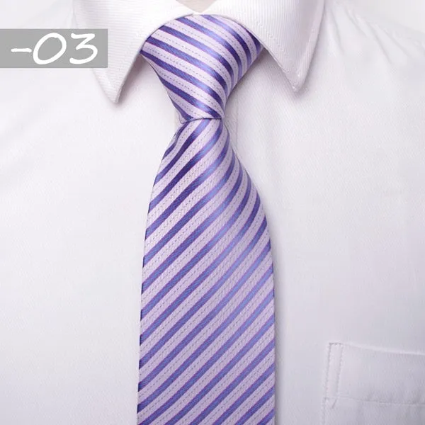 classic men business formal tie 8cm neck tie