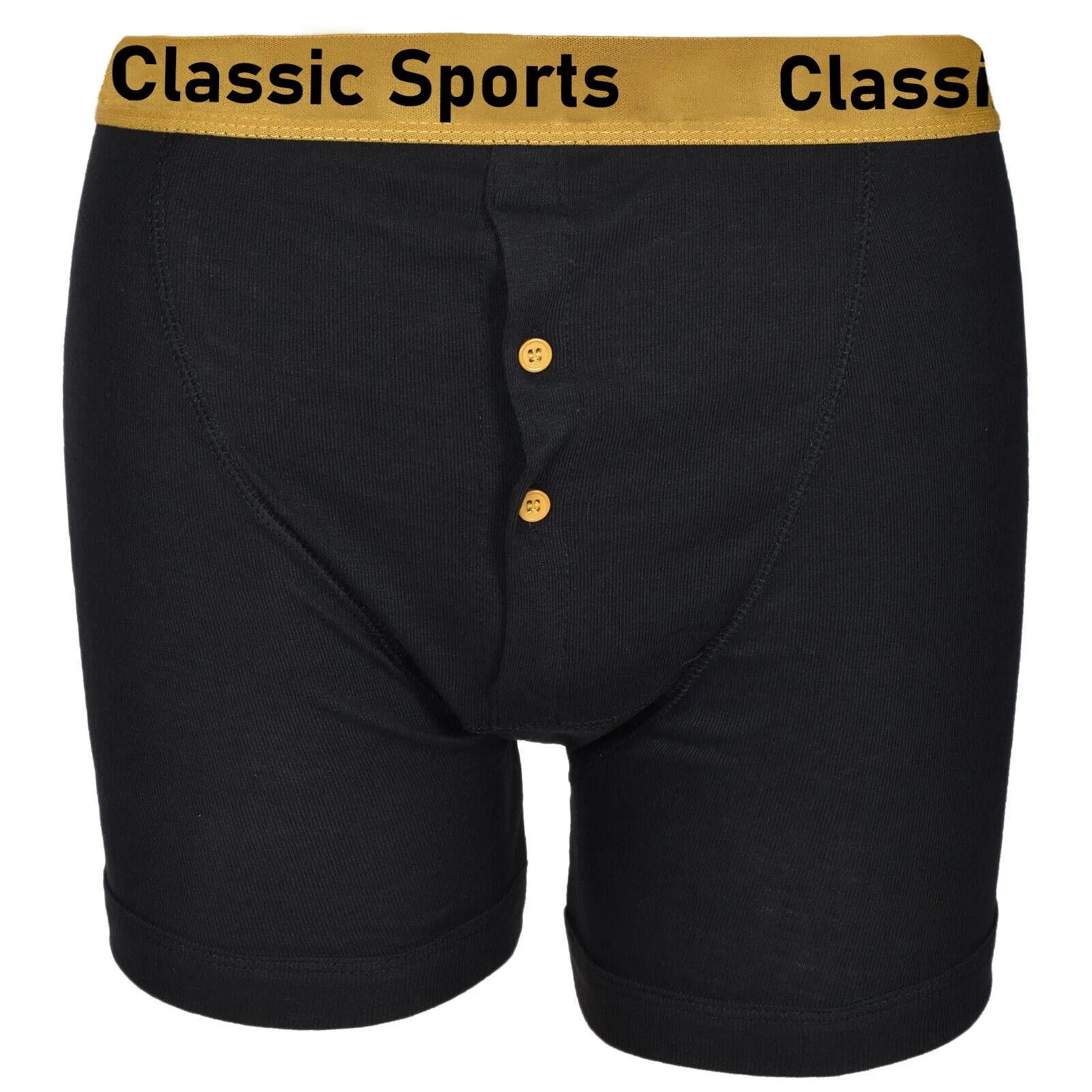 Classic Sports Polycotton Mens Boxers - Pack of 6