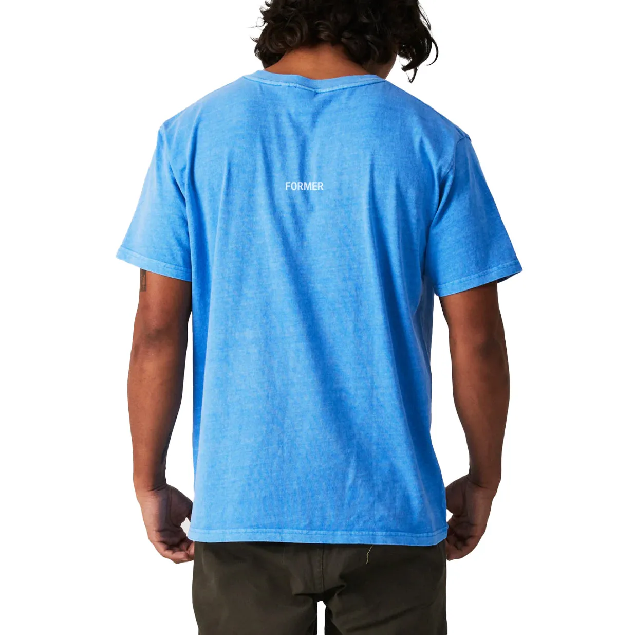 CRUX T-SHIRT PALE BLUE