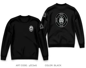 Dallas Police Dive Team Core Men's Crewneck Performance Sweatshirt - yZC3eG