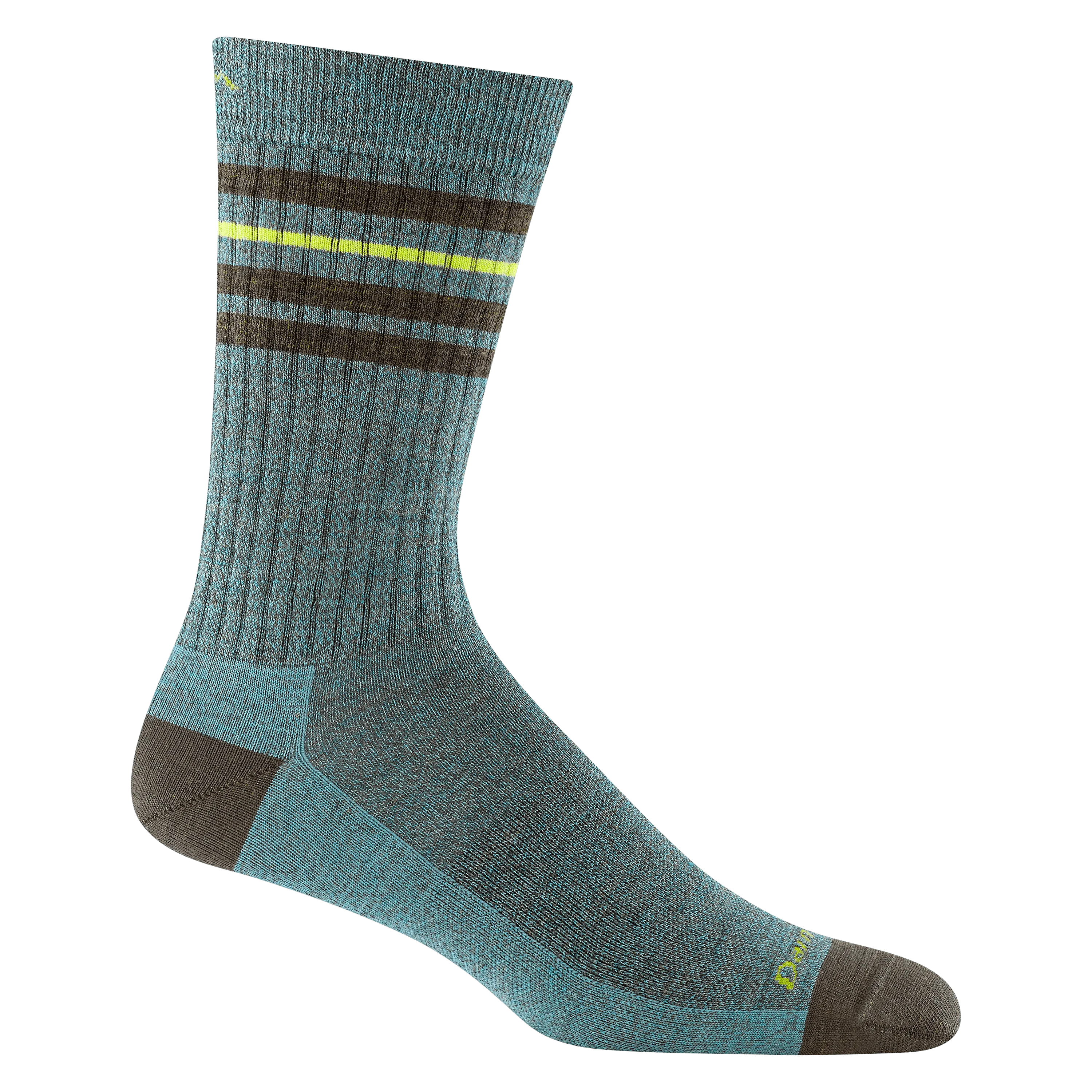 Darn Tough Mens Letterman Crew Lightweight Lifestyle Socks - Clearance