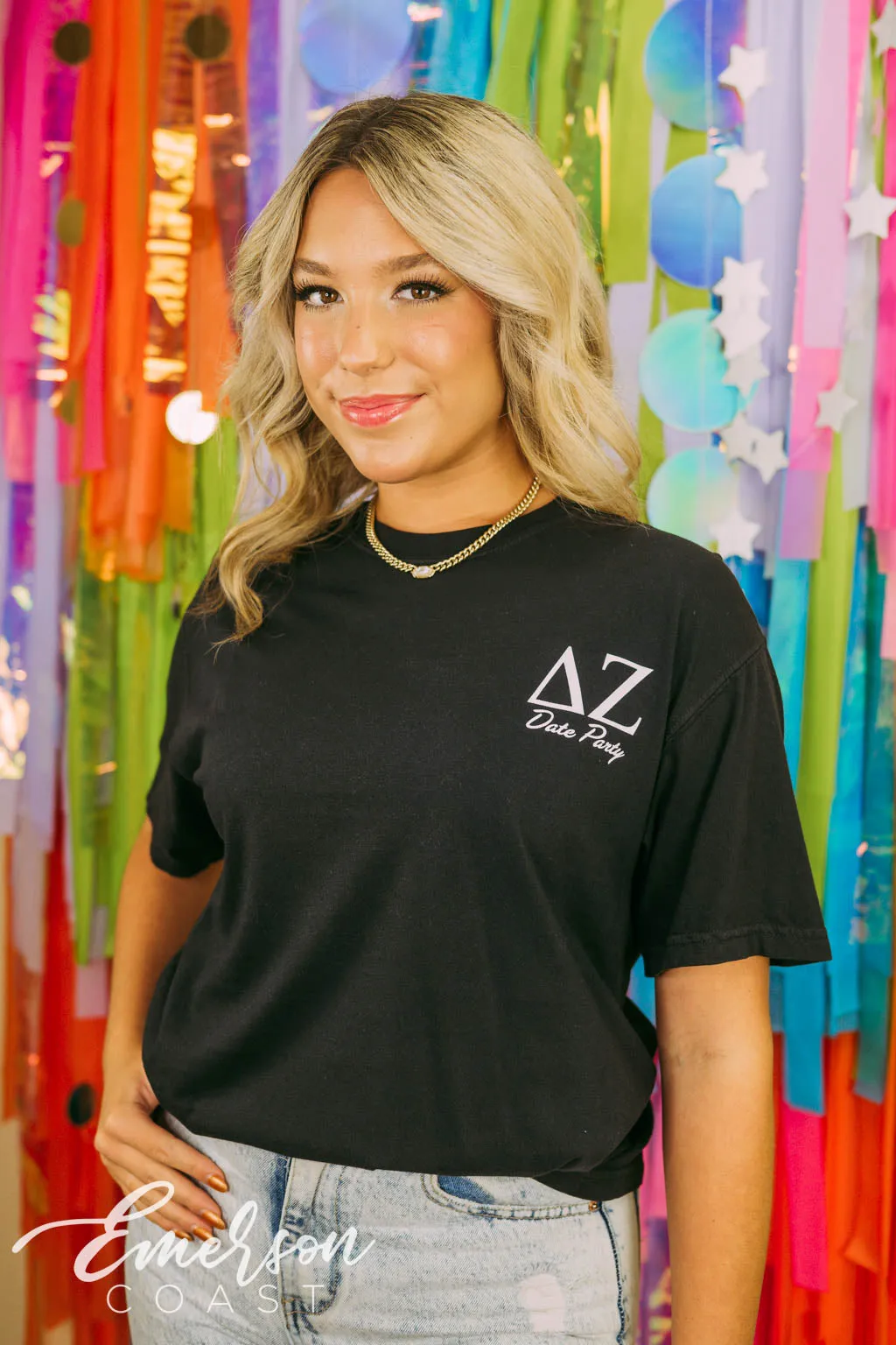 Delta Zeta Casino Date Party Shirt