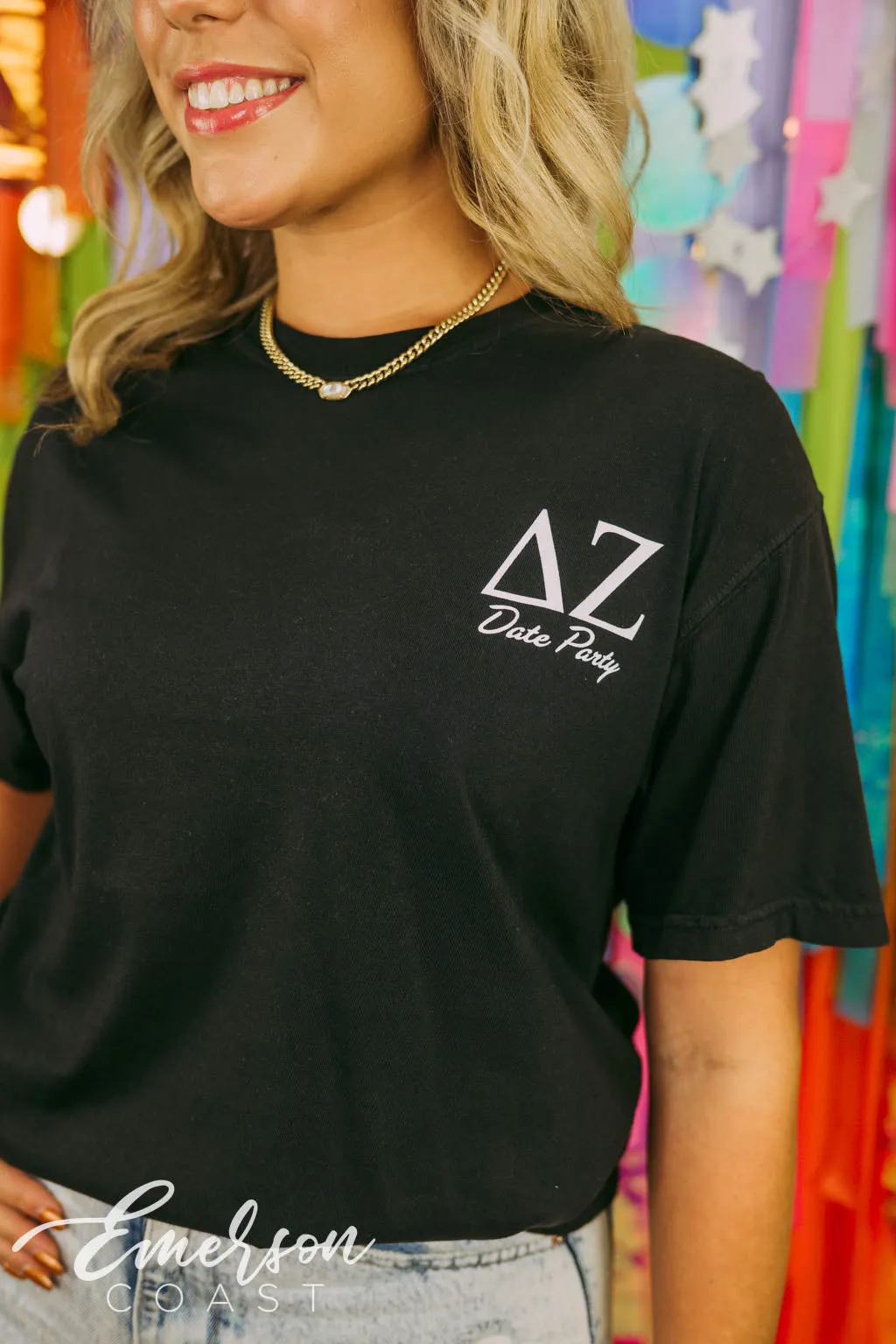 Delta Zeta Casino Date Party Shirt