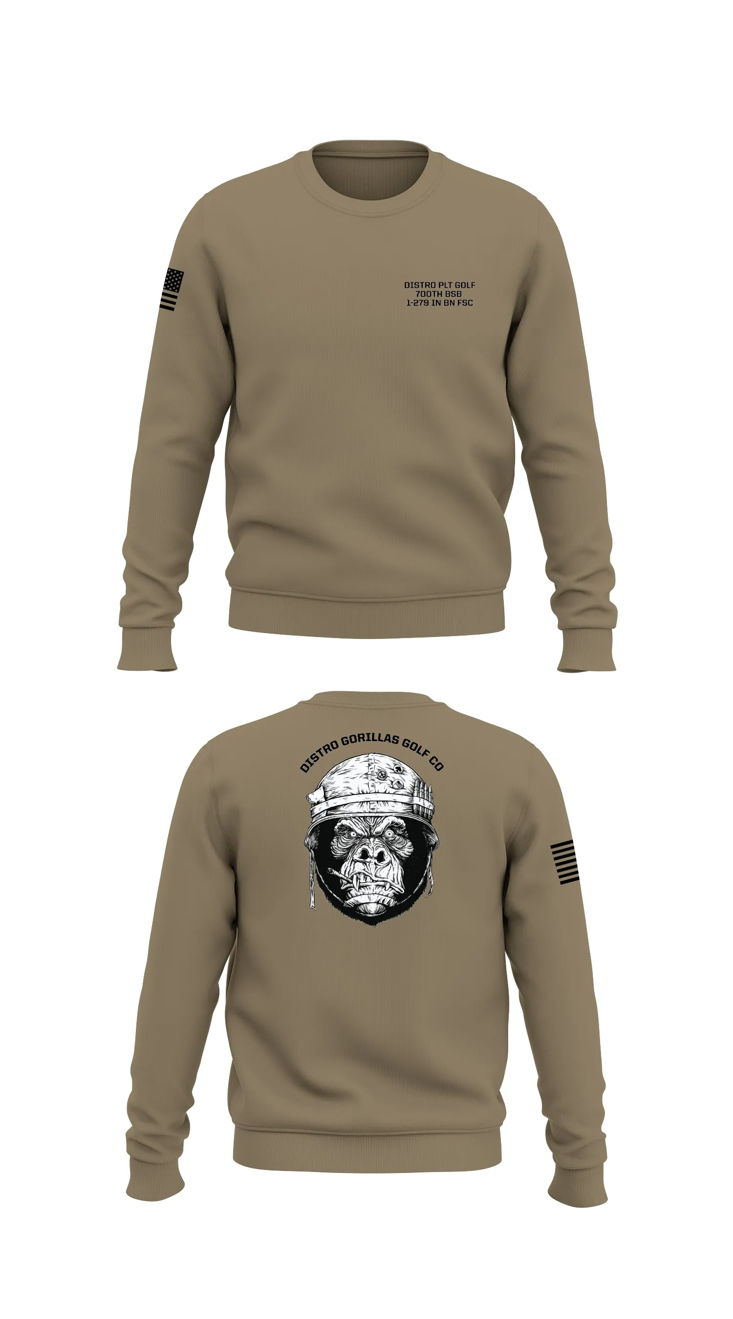 Distro Pl Golf 700th BSB  Store 1 Core Men's Crewneck Performance Sweatshirt - 86871368297