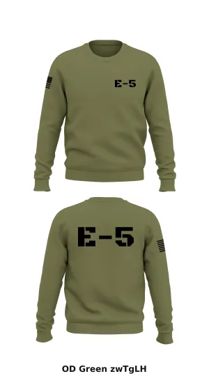 E-5 Store 1 Core Men's Crewneck Performance Sweatshirt - zwTgLH