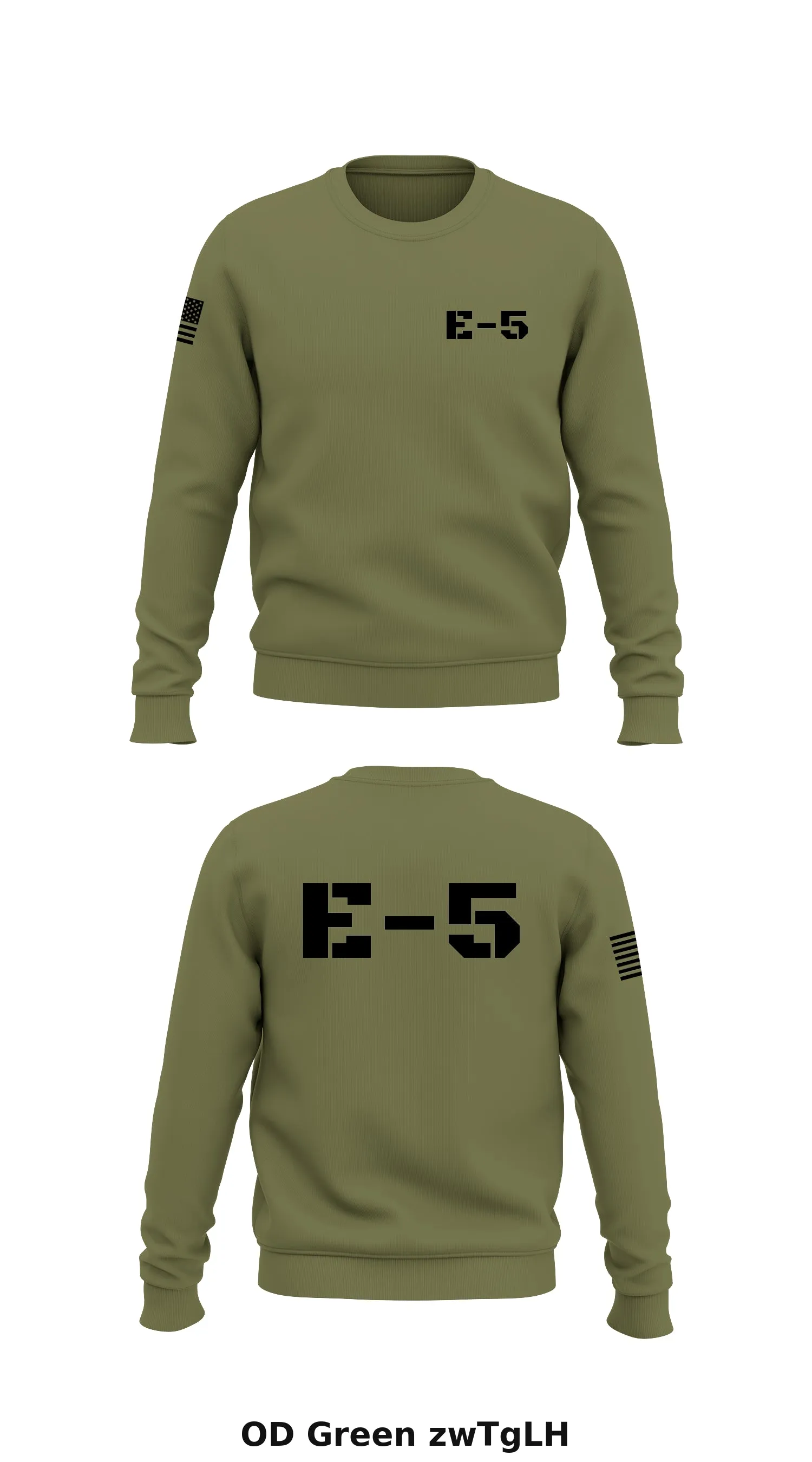 E-5 Store 1 Core Men's Crewneck Performance Sweatshirt - zwTgLH