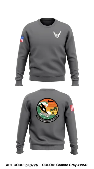 Eglin FMR Store 1 Core Men's Crewneck Performance Sweatshirt - pK37VN