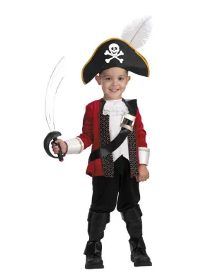 El Capitan Toddler Sz 3T 4T  Costume