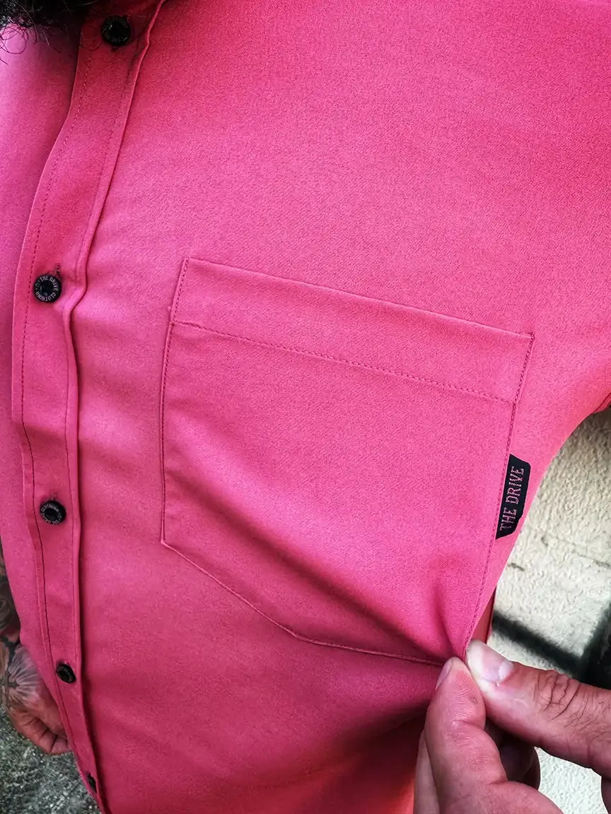 ESSENTIAL ROSE WARRIOR BUTTON UP