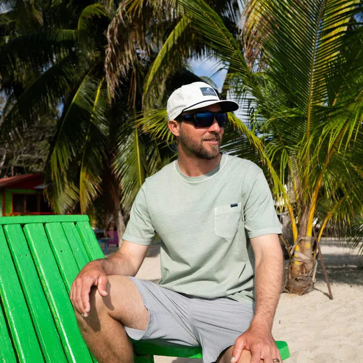 Fish Hippie Balao Pocket Tee (Sage)