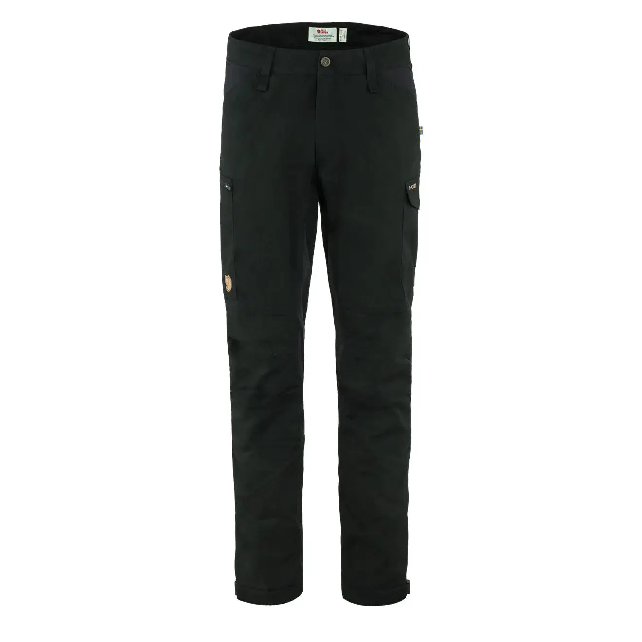 Fjallraven Kaipak Trousers Black Short Leg