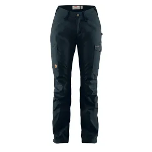 Fjallraven Womens Kaipak Curved Trousers Dark Navy