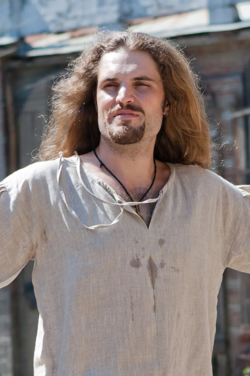Flax Linen Medieval Undertunic