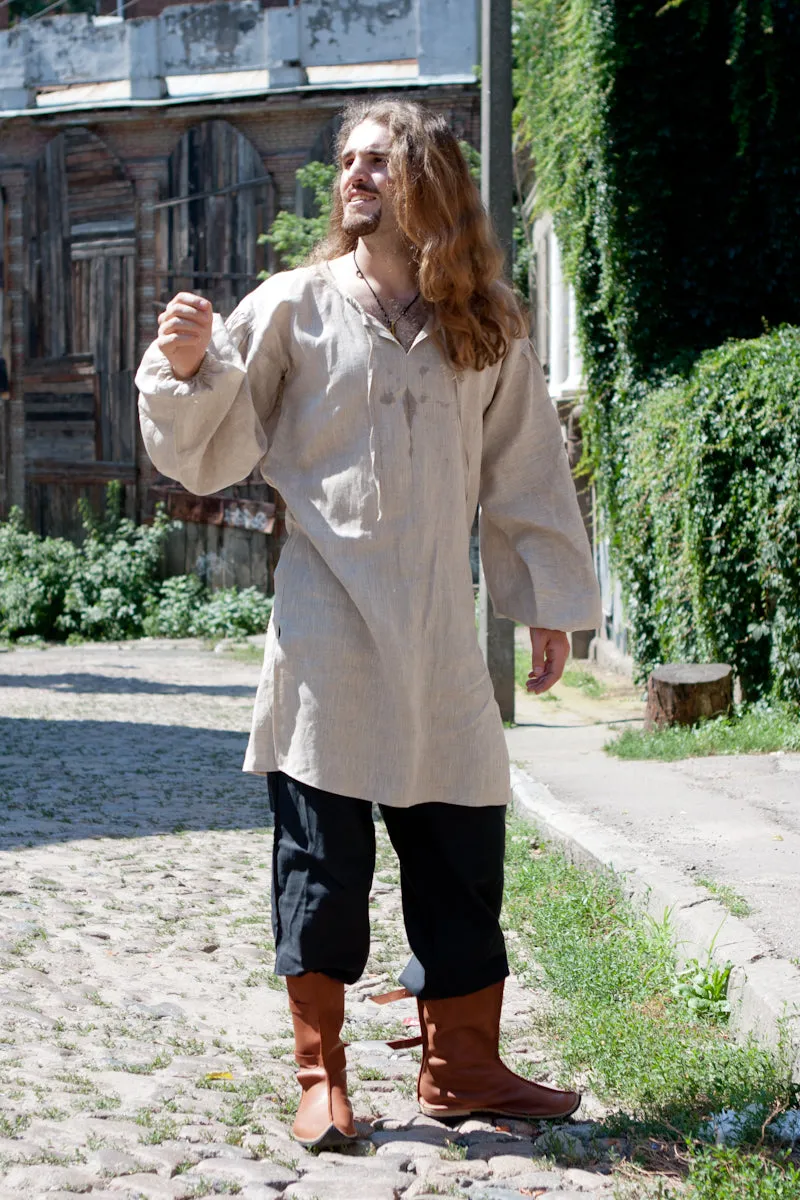 Flax Linen Medieval Undertunic