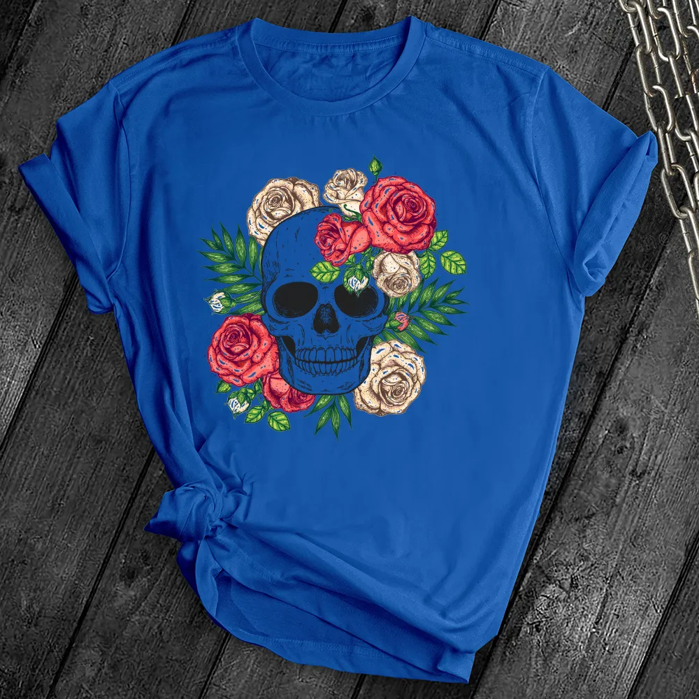 Floral Skull Tee