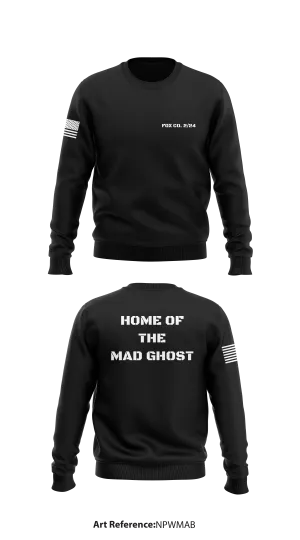 Fox Co. 2/24 Store 1 Core Men's Crewneck Performance Sweatshirt - npWmAB