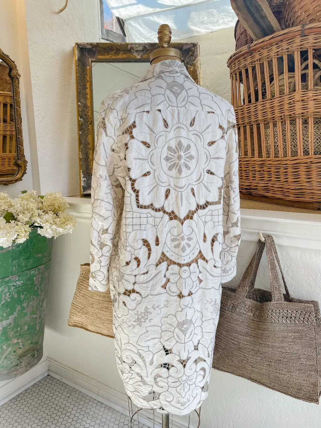 French Linen Coat  - Long