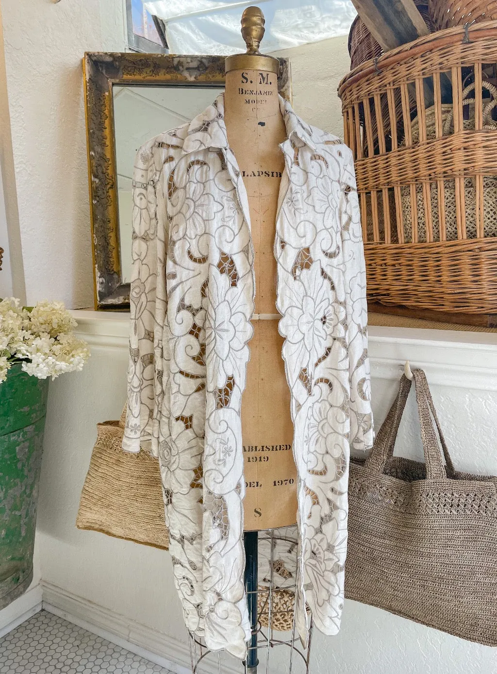 French Linen Coat  - Long