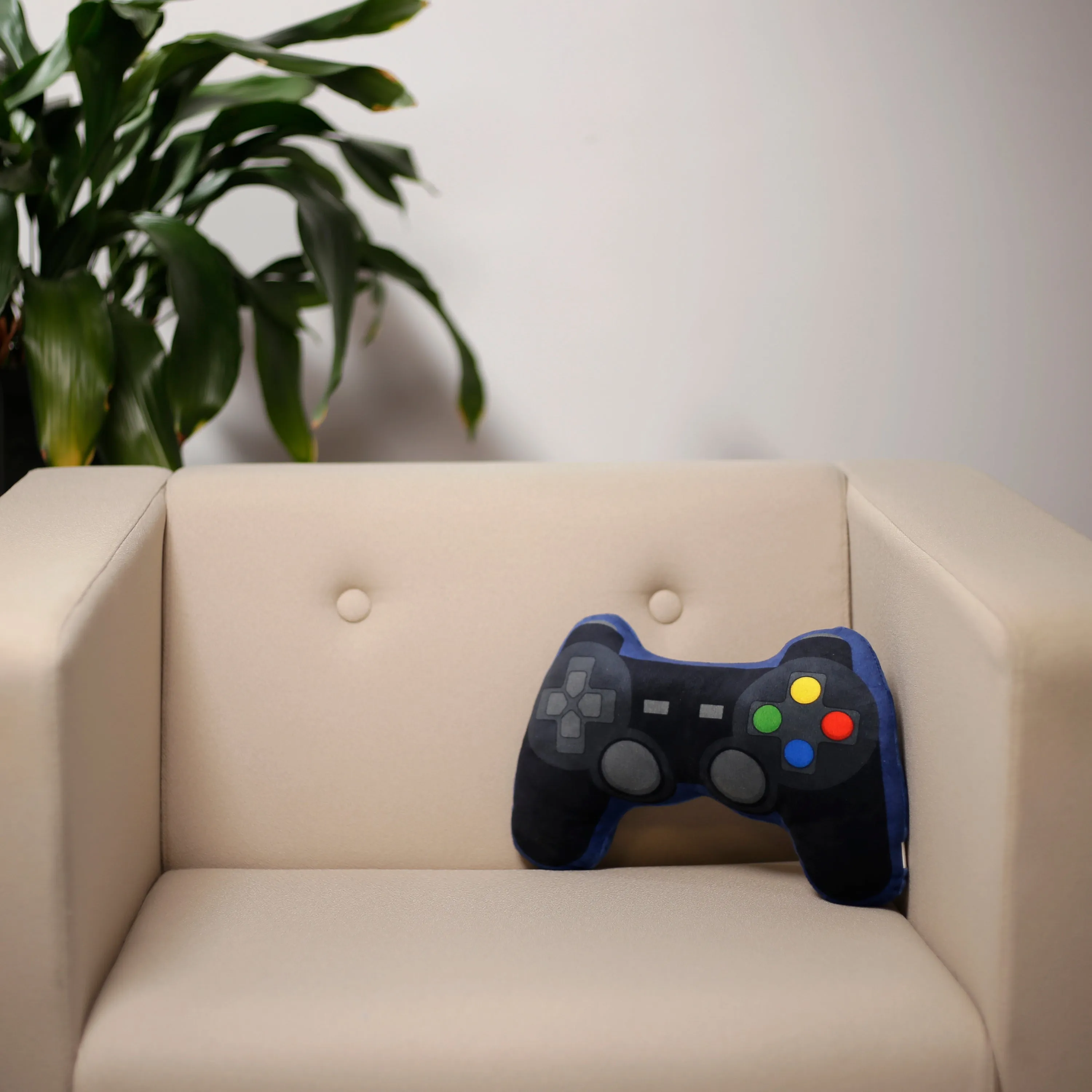 Fun Plush Game Controller Cushion