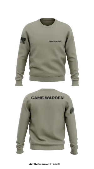 game warden Store 1 Core Men's Crewneck Performance Sweatshirt - Ee676H