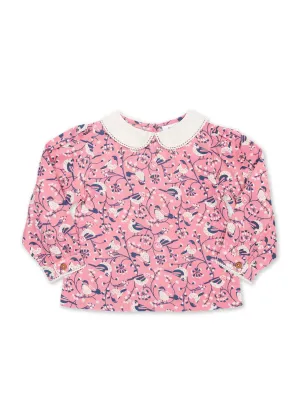 Garden birds blouse