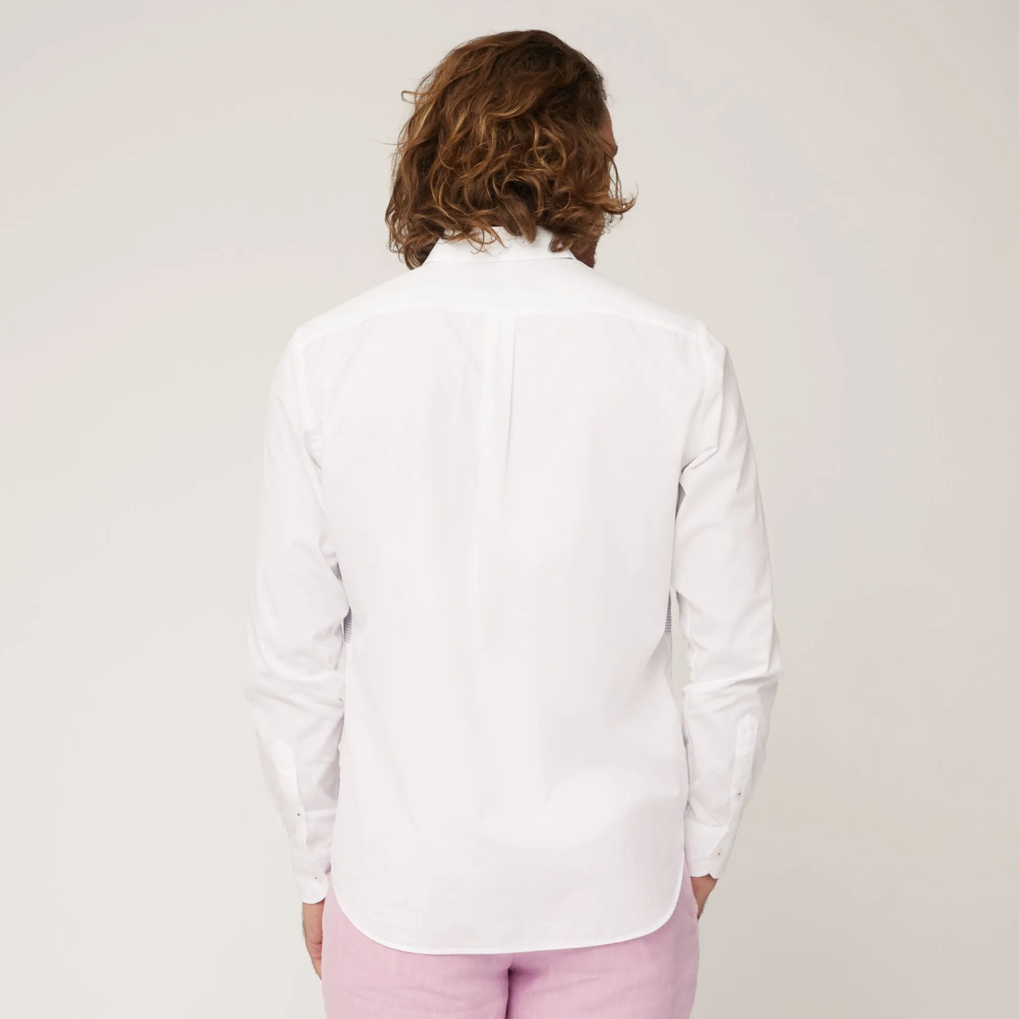 Harmont & Blaine Striped Bands Shirt - White