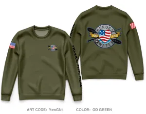 Heroes on the Water - Avila Beach Chapter Fundraising Collection Core Men's Crewneck Performance Sweatshirt - YxwGNt