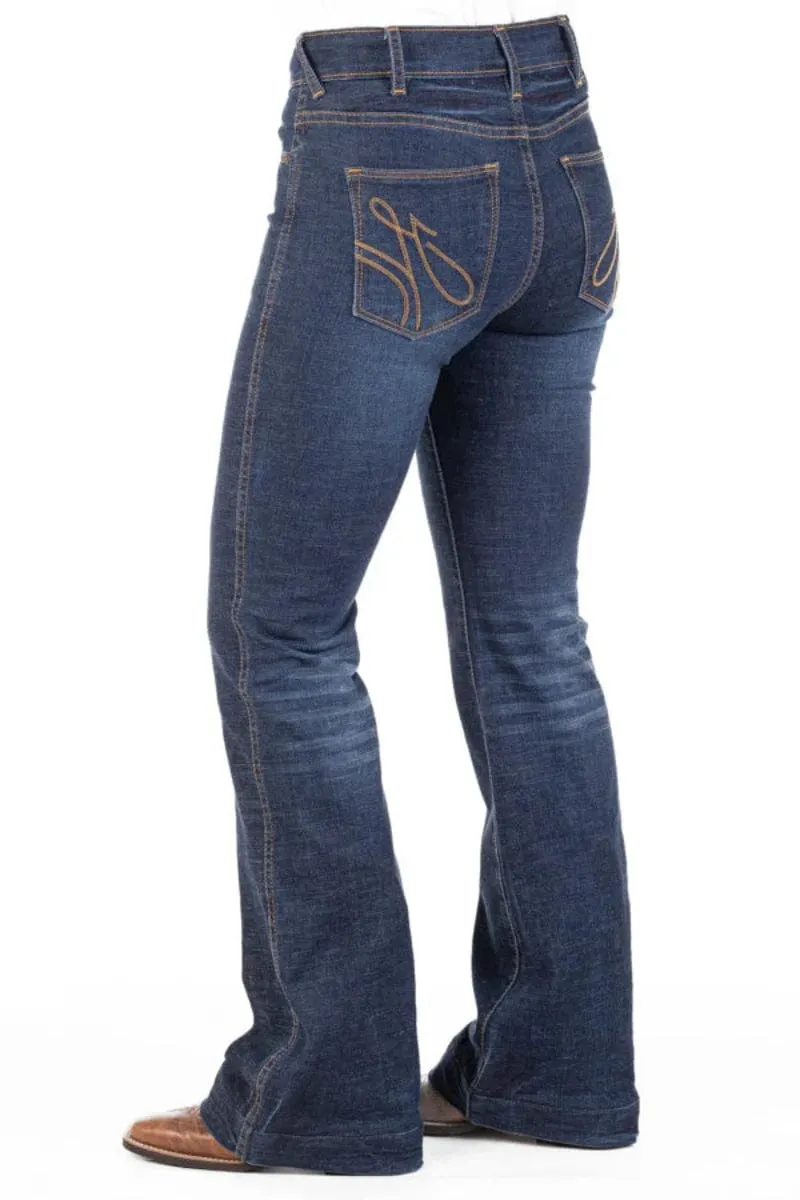 Hitchley & Harrow Trousers Womens High Rise Tallahassee