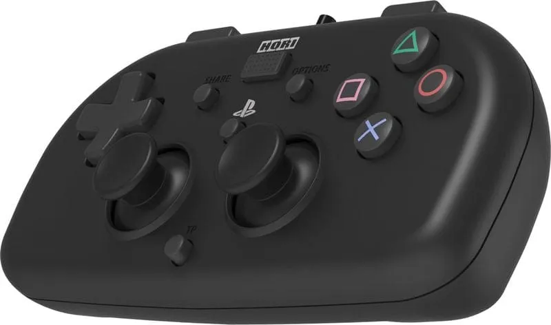 HORI - Horipad Wired Mini Gamepad - Black (PS4)