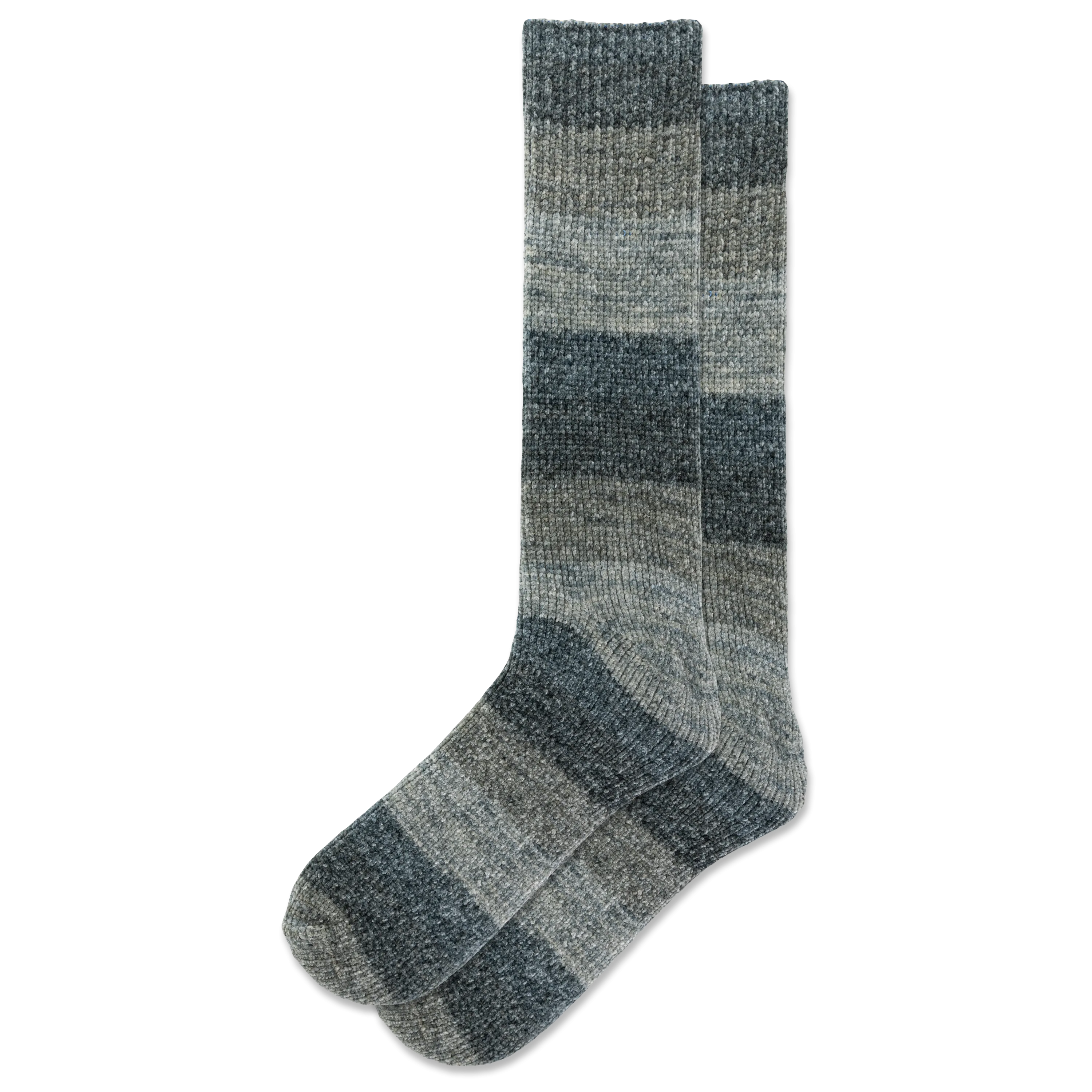 HOTSOX Men's Ombre Chenille Crew Sock