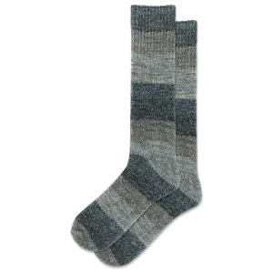 HOTSOX Men's Ombre Chenille Crew Sock
