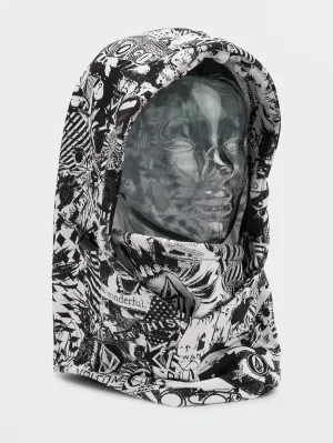 Hydro Fleece Hood Thingy - Black White