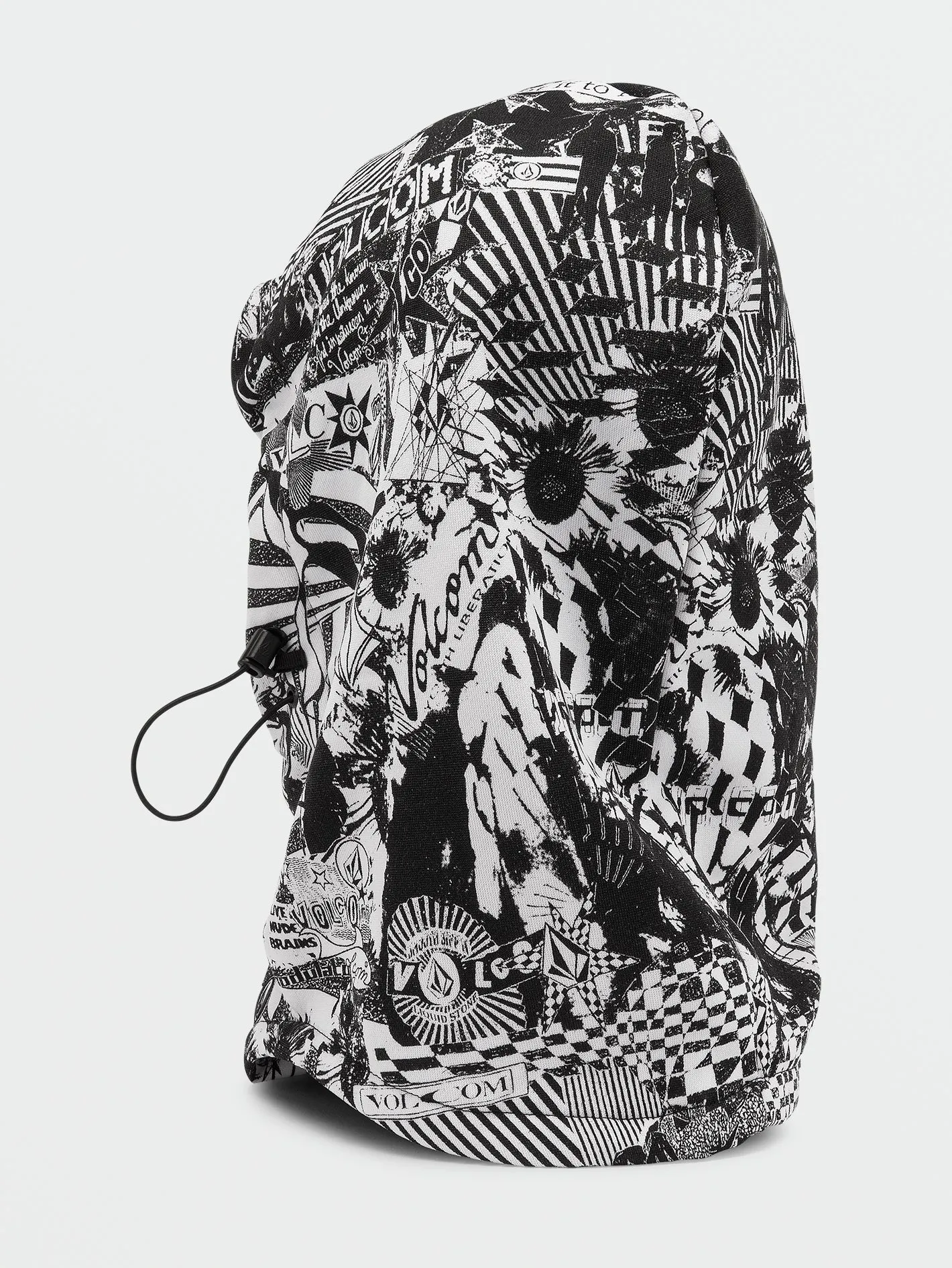 Hydro Fleece Hood Thingy - Black White