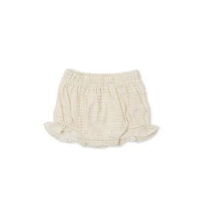 Indigo & Lellow - Anna Bloomers | Beige Gingham