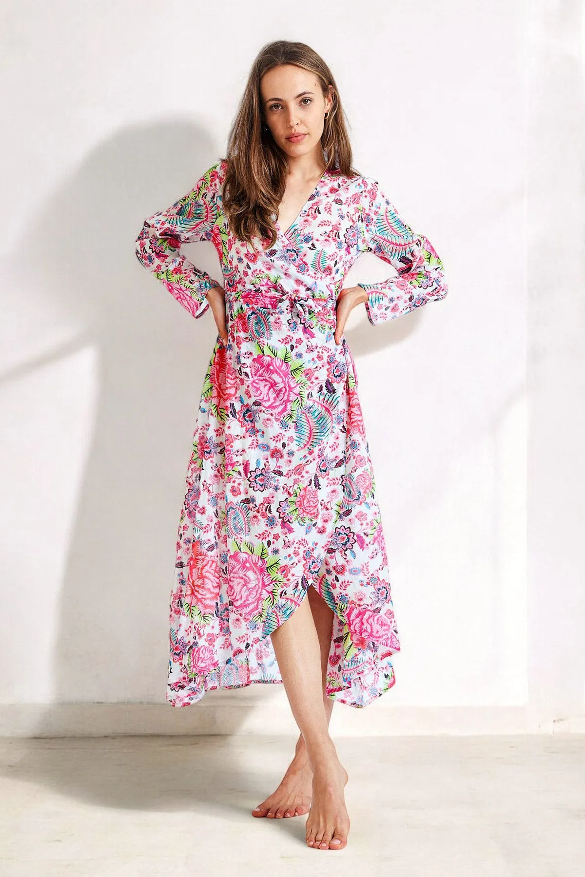 Inez Wrap Dress