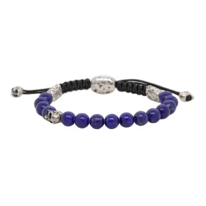 Lapis Beaded Bracelet