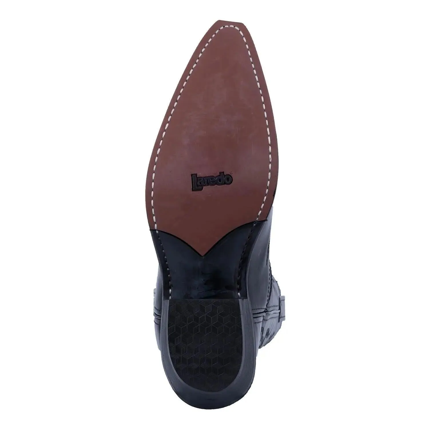 Laredo Men's Snip Toe Hawk Leather Cowboy Boot 6860