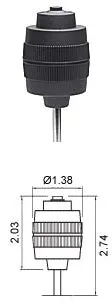 Large Analog Proportional Joystick (choice of handle)