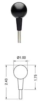 Large Analog Proportional Joystick (choice of handle)