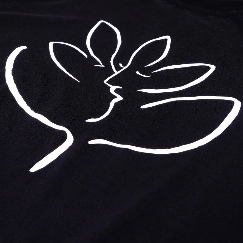 LE BAISER LS TEE - BLACK