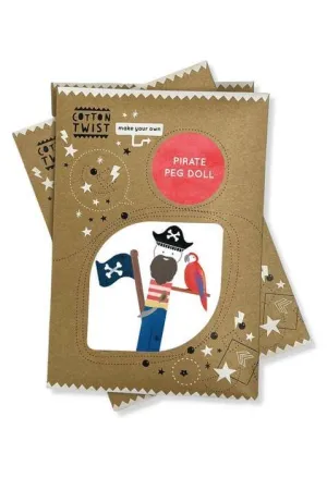Make Your Own Pirate Peg Doll