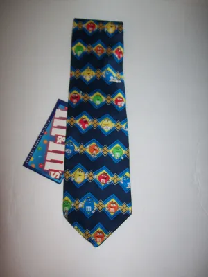 M&M's Men's Striped Necktie