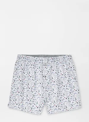 MAPLE PERFORMANCE BOXER SHORT - WHITE