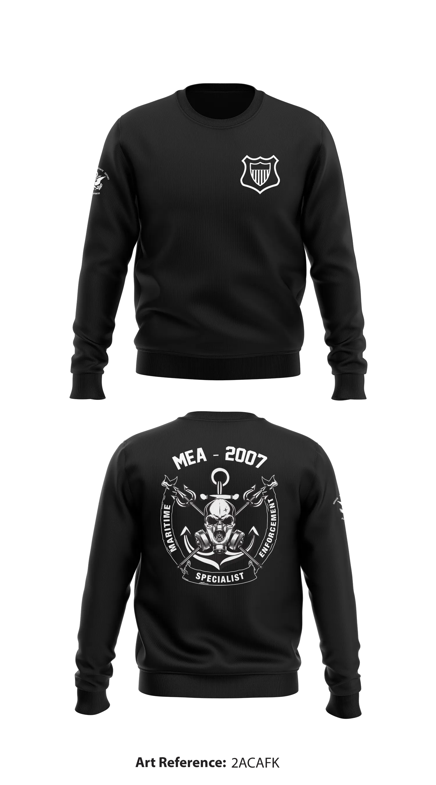 ME A school 2007 Core Men's Crewneck Performance Sweatshirt - 2acAfk