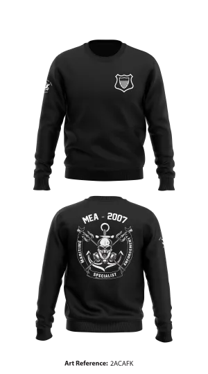 ME A school 2007 Core Men's Crewneck Performance Sweatshirt - 2acAfk
